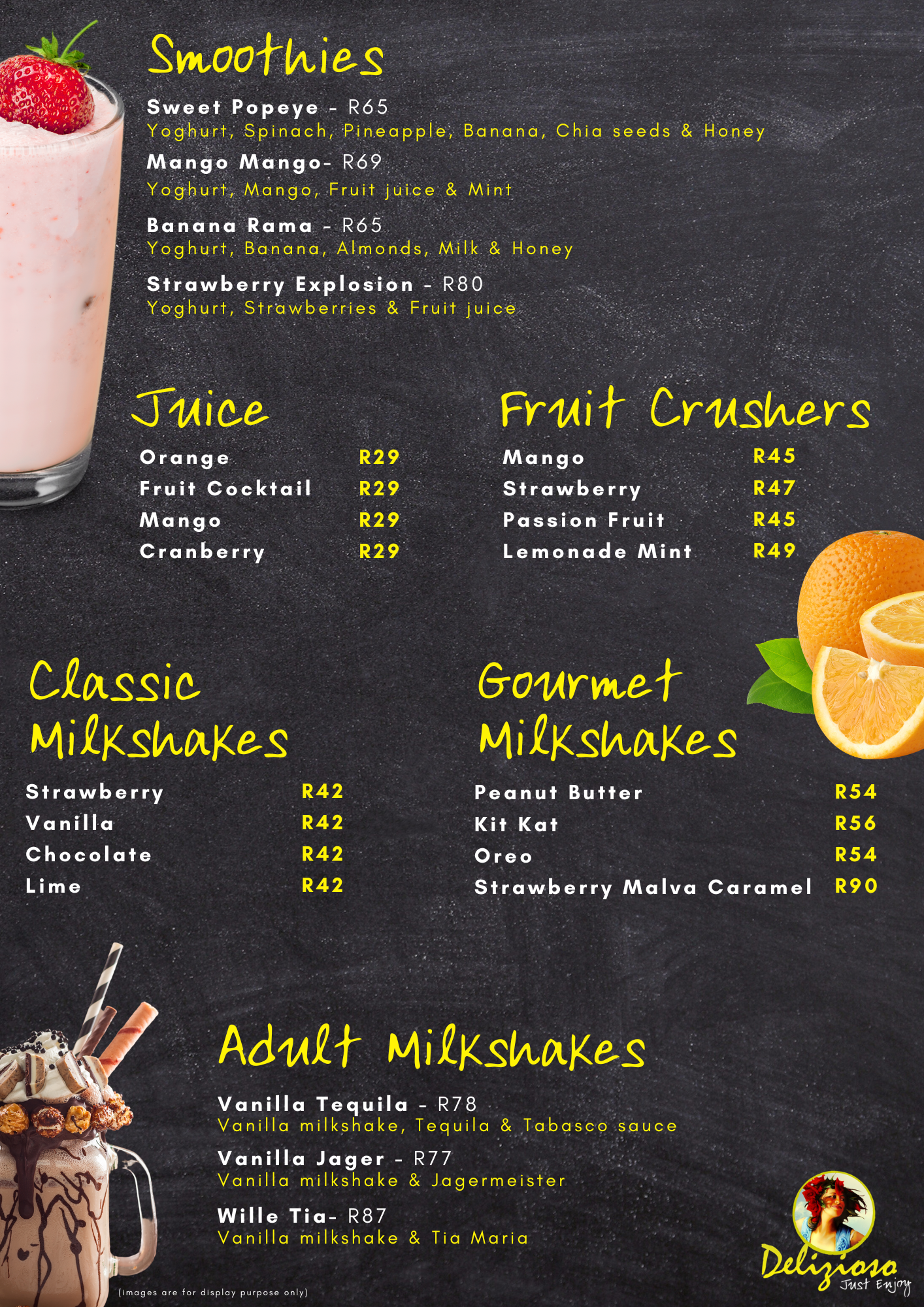 27 Aug '25__Delizioso Drinks Menu__A4 pg1